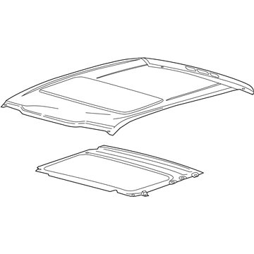 Ford HC3Z-2850202-A Roof Panel