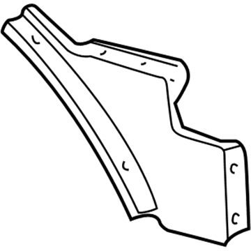 Ford 3C2Z-10769-AA Battery Tray Brace