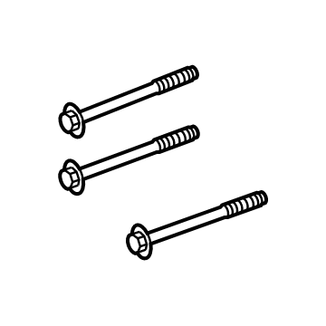 Ford -W704750-S437 Compressor Assembly Mount Bolt