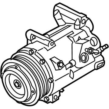 Ford DG9Z-19703-V Compressor Assembly