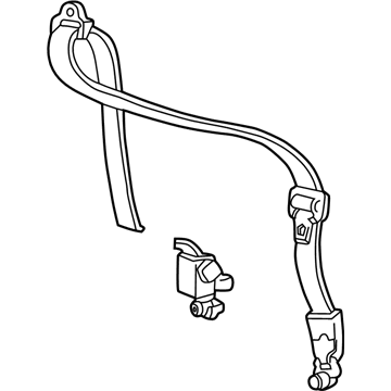 Ford 6C3Z-25611B08-AAB Retractor Assembly