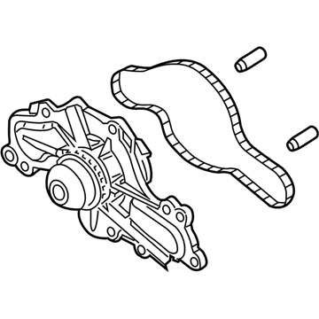 Ford DG1Z-8501-D Water Pump