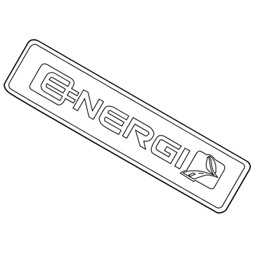 Ford DG9Z-9900014-D Label