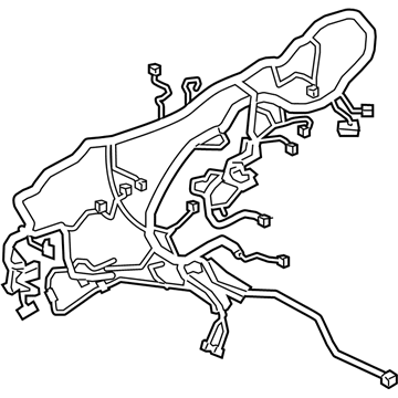 Ford GD9Z-14401-A Wiring Assembly - Main