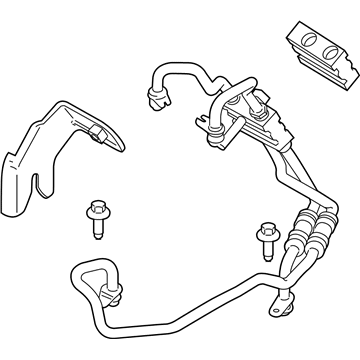 Ford DT1Z-7R081-A Cooler Line