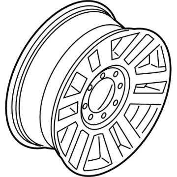 Ford HC3Z-1007-A Wheel, Alloy