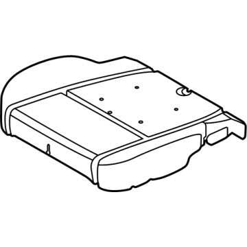 Ford BK2Z-9964842-A Lower Pad