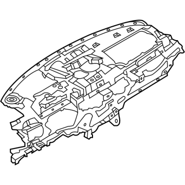 Lincoln LC5Z-7804320-C Instrument Panel