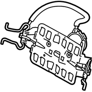 Ford 8A5Z-5465500-C Lumbar Adjuster