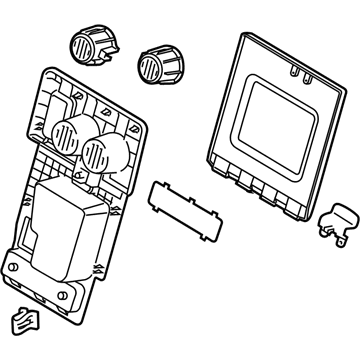 Ford BC3Z-28644A22-DB Armrest Assembly