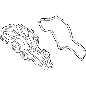 Lincoln DG1Z-8501-D Water Pump Assembly