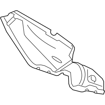 Ford CP9Z-9A462-A Converter Shield