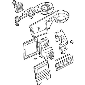 Lincoln 4L2Z-19850-DA Evaporator Assembly