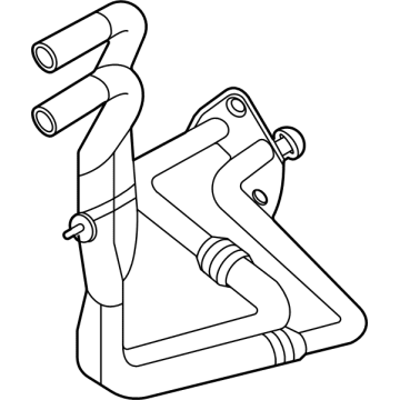 Ford Escape Automatic Transmission Oil Cooler Line - LX6Z-7R081-A