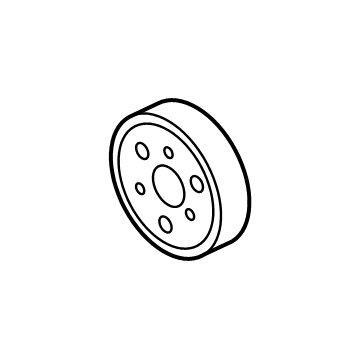 Lincoln HJ5Z-8509-A Pulley