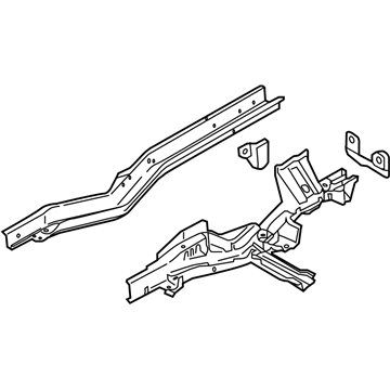 Ford K2GZ-5810124-A Sidemember Assembly