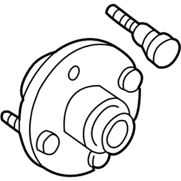 Mercury 3F1Z-1104-BA Hub & Bearing