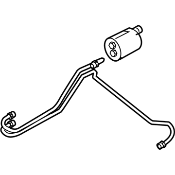 2008 Ford F-250 Super Duty Automatic Transmission Oil Cooler Line - 7C3Z-7R081-E