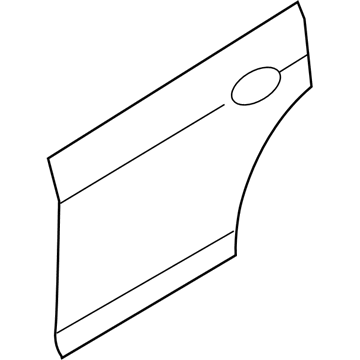 Ford 9E5Z-5424701-A Panel Assembly - Door - Outer