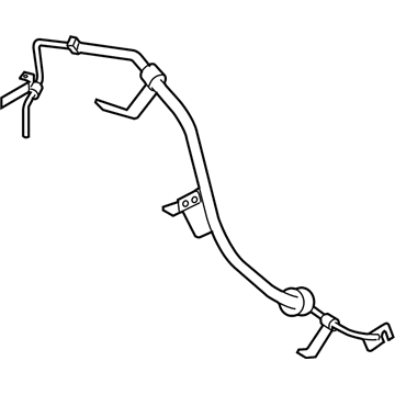 2009 Mercury Sable Power Steering Hose - 9G1Z-3A719-B