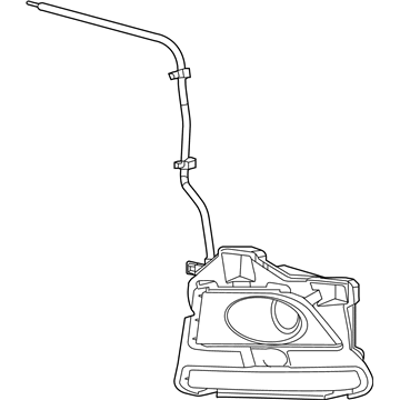 Ford DR3Z-15200-AA Fog Lamp Assembly