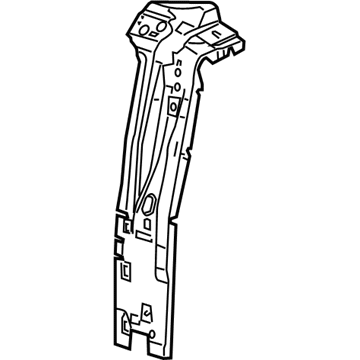 Ford 9L3Z-1640477-B Lock Pillar Reinforcement