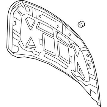 Lincoln Hood - LJ7Z-16612-A