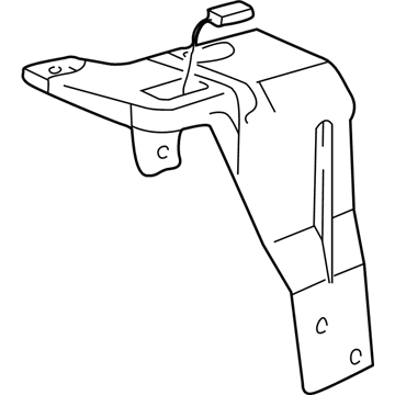 Ford F75Z-2C325-DB ABS Control Unit Mount Bracket