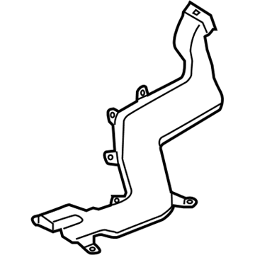 Lincoln 7T4Z-18C420-B Floor Duct