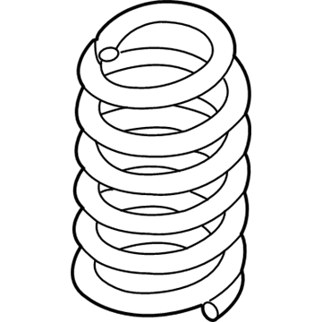 Lincoln MKS Coil Springs - DA5Z-5560-C