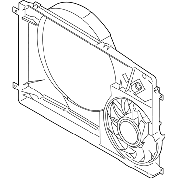 2019 Ford Transit-350 HD Cooling Fan Assembly - CK4Z-8C607-C