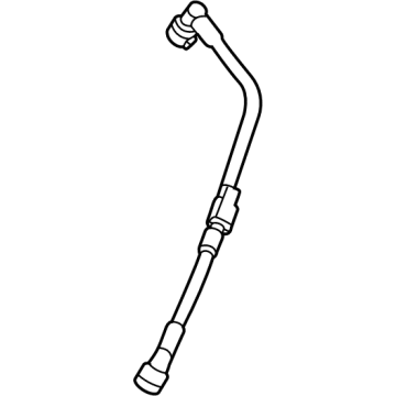 2022 Ford Bronco Crankcase Breather Hose - MB3Z-6758-C