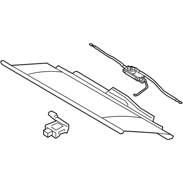 Lincoln AA5Z-54402A34-C Sunshade