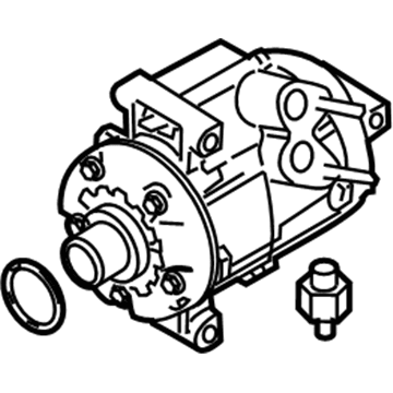 Ford 9G1Z-19703-B Compressor Assembly