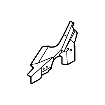 Ford M1PZ-7802508-A Inner Reinforcement