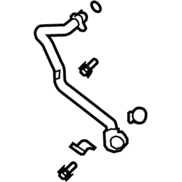 2009 Ford F-250 Super Duty EGR Cooler - 8C3Z-9F464-F