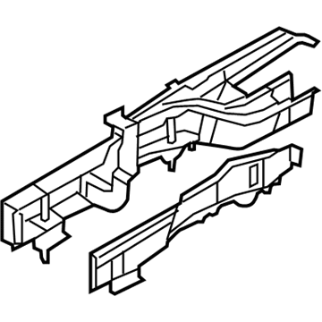 Ford 7T4Z-7810008-A Rail Assembly