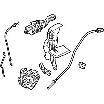 Ford F1EZ-54219A65-K Latch Assembly