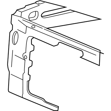 Ford 4L1Z-16138-BA Radiator Support