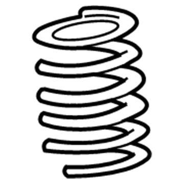 2006 Mercury Mountaineer Coil Springs - 9L2Z-5310-A