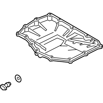 Lincoln L1MZ-6675-A Oil Pan