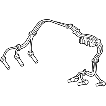 Lincoln 3C5Z-9D930-AA Plug Wire Set