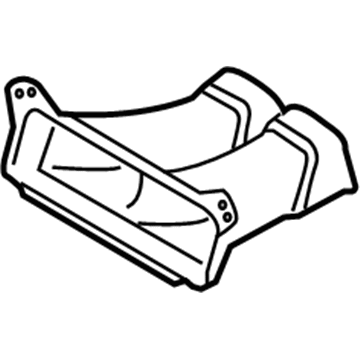 Ford BT4Z-19C680-B Center Duct