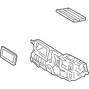 Mercury 6E5Z-19C974-AA Evaporator Case