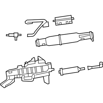 Ford 6L1Z-9D653-A Vapor Canister