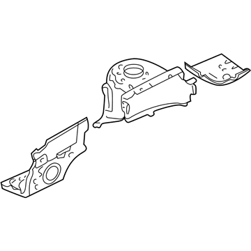 Mercury 4L8Z-16054-AA Apron Assembly