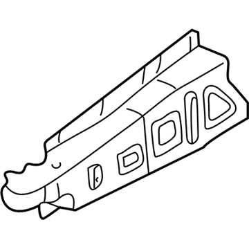 Mercury YL8Z-16C275-AA Upper Rail