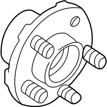 Mercury YF1Z-1104-BA Hub Assembly