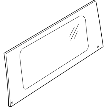 Ford DT1Z-6129726-B Window Assembly - Side