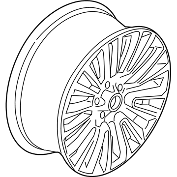 Lincoln DP5Z-1007-B Wheel, Alloy